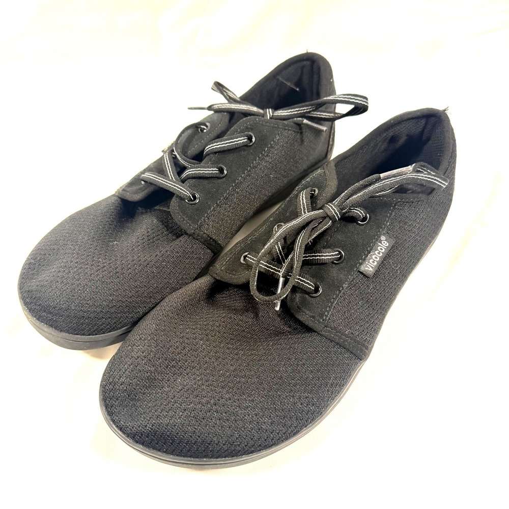 Vicocole Barefoot Minimalist Shoes Mens Size 43 Black Wide Toe Box Zero Drop